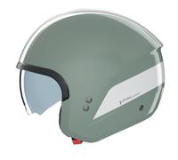 Nolan N20-2 Dolce Vita 348, casque ouvert XL Vert/Blanc Vert/Blanc