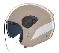 Nolan N20-2 Visor Dolce Vita 350, casque ouvert M Beige/Blanc Beige/Blanc