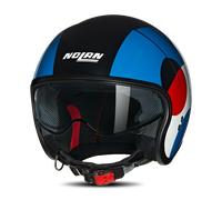 Casque Jet Nolan N21 BICROMO 345 Nero / Blu / Rosso