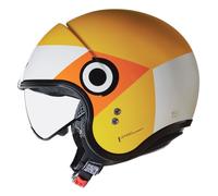 Casque Jet Nolan N21 Jaune/Blanc/OrangeM Jaune,Blanc,Orange