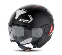 Nolan N30-4 T Inception, casque à jet XL Mat Blanc/Noir Mat Blanc/Noir
