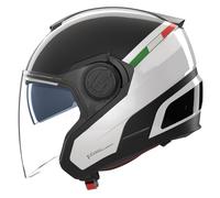 Casque Jet Nolan N40-5 INTEGRO 342 Bianco / Nero / Italia