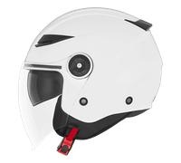Casque Jet Nox N181 Blanc, taille S