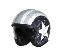 Casque Jet ORIGINE SPIRIT REBEL STAR Gris Mat