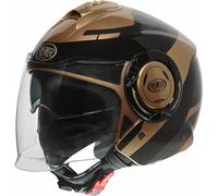 Casque jet Premier Cool OPT 19, noir/bronze, S (55/56)