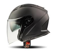 Casque Jet Premier Dokker U9 Noir MatS Noir Mat