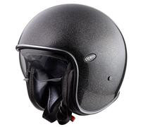 Casque jet Premier Retro Vintage Evo U9 Glitter Silver-S