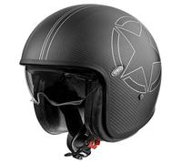 Premier Helmets 23 Vintage Star Carbon Bm 22.06 Open Face Helmet Noir M