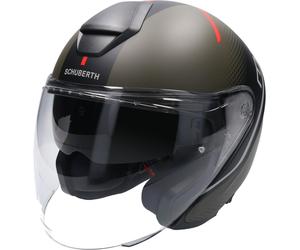 Casque jet SCHUBERTH M1 PRO MERCURY vert XS