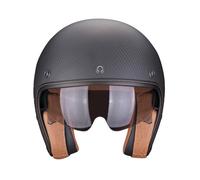 Scorpion Belfast Evo Carbon Casque Jet, Noir mat, Taille M (57/58)