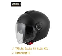 Casque jet SCORPION EXO CITY II Noir mat