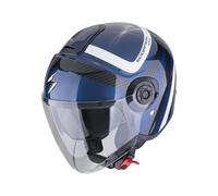 Casque Jet SCORPION EXO-CITY II RIVA Bleu Noir