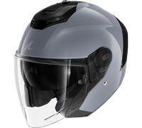 Shark RS Jet Blank, casque à réaction M Gris Gris