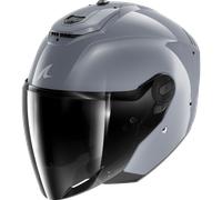 Casque Jet Shark RS JET CARBON DARK SHADOW Gun Silver