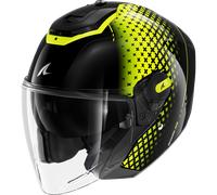 SHARK Casque moto RS Jet Stride Black / Yellow / Silver XL