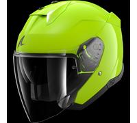 Casque Jet Shark SKWAL I3 JET BLANK Toxic Green Glossy