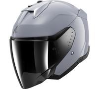 Shark Skwal I3 Jet Dark Shadow Open Face Helmet Argenté S