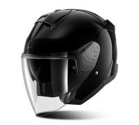 Shark Skwal Jet Blank, casque ouvert M Noir Noir