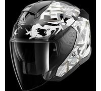 Casque Jet Shark Skwal Jet Noir/Blanc/OrXXL Noir,Blanc,Or