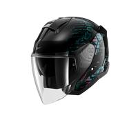 SHARK Casque jet Skwal Jet Reptaia ECE Noir L