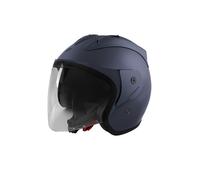 Casque Jet STORMER Sun Evo 2.0 Grey Gunmetal Homologué ECE 22.06 Intérieur Lavable Boucle Micrométrique XL