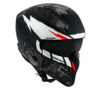 Casque Jet Suomy Armor Hi Volt Mat Noir/BlancM Mat Noir,Blanc