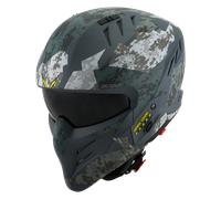 Casque Jet Suomy Armor Urban Squad Camouflage Gris MatL Gris Mat