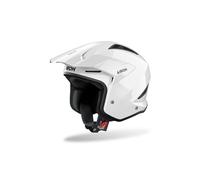 Casque Jet Trial AIROH TRR II Blanc Brillant