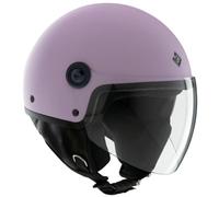 Casque Jet Tucano El Jettin Lavande Mat Ultra Léger Homologué ECE 2206