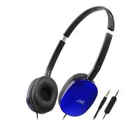 Casque - JVC - HA-S160M-A-U - Léger - Pliable - Microphone intégré