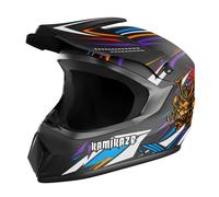 Casque Kamikaze intégral pour trottinette, VTT et vélo Orange