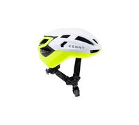 Casque kenny furtif blanc jaune