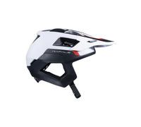 Casque kenny rafale blanc rouge