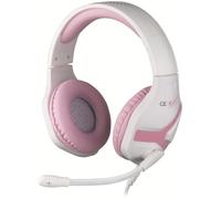 Casque - Konix - Crystal - Rose - 40 mm - Micro flexible - Filaire