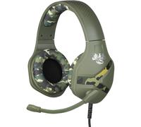 Konix Nemesis Camo Casque Avec fil Arceau Jouer Multicolore