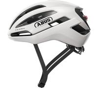 ABUS Casque Taipan LED – Léger et ventilé – Blanc/Noir Taille S