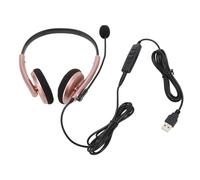 Casque léger avec microphone clair pour des conversations fluides, carte son numérique améliorée, conception antibruit pour les communications