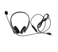Casque léger avec microphone clair pour des conversations fluides, carte son numérique améliorée, conception antibruit pour les communications