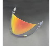 Casque Lentille Visière pour la Visière de Casque de Moto Compatible avec IC&on IC04 AI&RF&ra&me Pro AI&RM&ada AI&RF&orm(Clear Red)