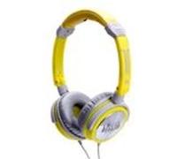 Casque Lifestyle JAUNE/GRIS iDance CRAZY 201 Gris G