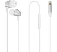 Casque Lightning avec microphone et boutons multifonctions, Akashi - Blanc