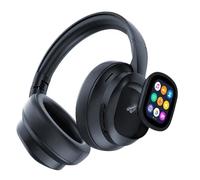 Casque linguistique intelligent - Traducteur vocal hors ligne, contrôle d'affichage du boîtier LCD, modules audio antibruit, aide à la communication globale, kit d'essentiels de voyage portable