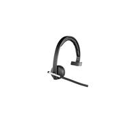 Casque Logitech Wireless Headset Mono H820e - Sans fil - Témoins lumineux - Commandes intégrées