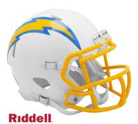 Casque Los Angeles Chargers Riddell Réplique Mini Vitesse Style 2020