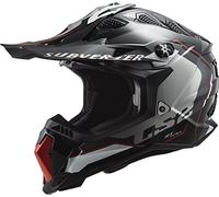 Casque LS2 Cross Subverter Arched Silver Titanium 06 XL