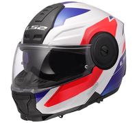 LS2 Helmets Casque modulable FF902 Scope II Duria Blanc/Bleu/Rouge XL