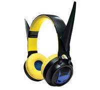 Casque lumineux pliable Bluetooth® et filaire avec un design 3D de l'univers de Batman avec limitation du volume