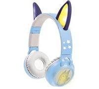 Casque lumineux pliable Bluetooth et filaire Bluey avec limitation du volume