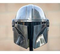 Casque mandalorien médiéval Boba Fett, casque d'armure de chevalier, casque historique portable, casque de reconstitution LARP, casque de guerrier, costume d'Halloween