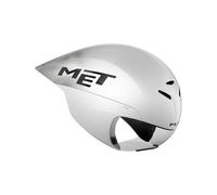 Met Drone Wide Body Ii Time Trial Helmet Argenté L